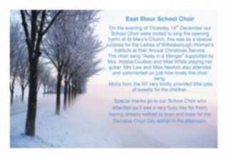 ESPS Choir at the WI Carol Concert 5